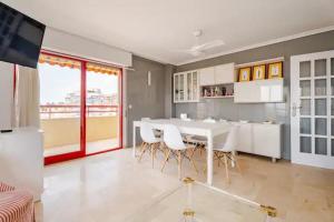 Vista al mar+piscina+garaje en playa Muchavista