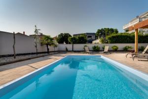 New villa with pool, 600 m from the beach - by TRAVELER tourist agency Krk ID 2164