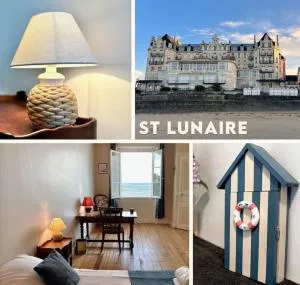 Grand Hôtel vue plage les pieds dans l'eau - Saint-Lunaire