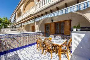 Santa Pola Mediterranean House with AC and Wifi - Caserío Asprillas