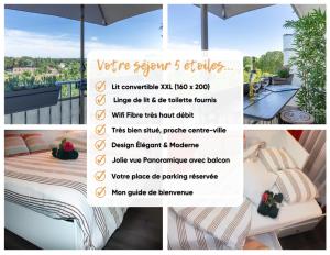 Appartements Studio Lumineux et plein de charme : photos des chambres