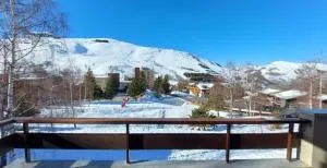 Appart 3 étoiles 6 pers avec balcon luges et wifi - la meije 3 les 2 alpes 1800 - Le Freney-dʼOisans