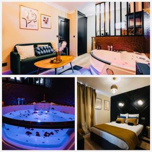 Appartements Jacuzzi Deluxe - Penthouse : photos des chambres