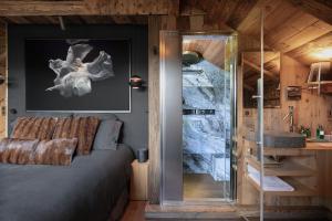 Chalets CHALET LES CERISES Jacuzzi, Sauna, Hammam, Cinema : photos des chambres