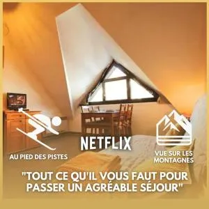 Studio duplex au pied des pistes - 拉维西尔