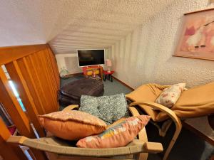 Studio mezzanine 46 pers, Valfréjus, skis aux pieds - FR-1-265-320