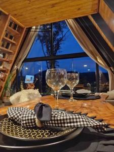 Refúgio dos Alpes cabana