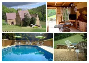 Gîte "Le BUIS" à Sarlat avec belle piscine au sel - Temniac