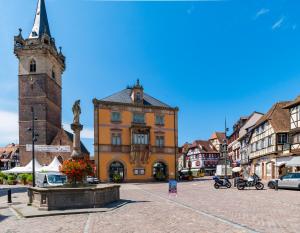 Appartements Studio 27 - Studio Elegant et Lumineux au Centre d-Obernai : photos des chambres