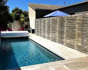 Maisons de vacances Maison des sables piscine chauffee 2 chambres 100m des plages : photos des chambres
