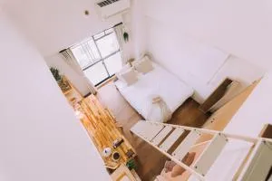 New! 7 Top floor Japandi loft in Prime Location - Hakata