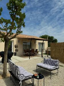 Villas La Farigoule - Villa avec spa, clim, terrasse : photos des chambres