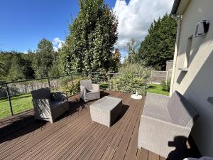 Maisons de vacances Maison calme, proche tennis, 3 chambres, terrasse, Wi-Fi, parking - FR-1-361-554 : photos des chambres