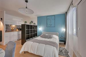063 - Studio Didion, Centre Gare St Roch, Clim, Balcon,4pers