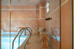 Unique room with indoor pool & attic