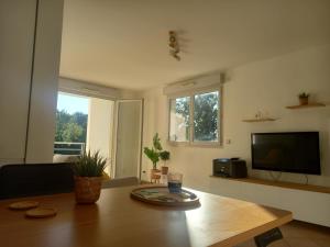 Appartements T2 de 56m2 - Geneve a 5 min- Parking Prive Gratuit : photos des chambres
