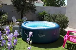 Nice flat with jacuzzi and garden - Velleron