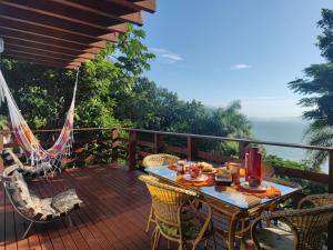 Double Deck - Linda vista para ilha de Floripa com Jacuzzi