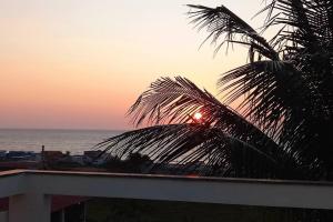 Charmosa acomodação com vista para o mar