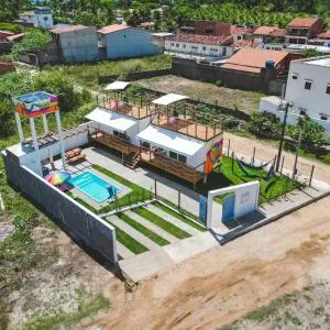 Lages in Box - Casa por temporada na Rota dos Milagres - Porto de Pedras - Tatuamunha