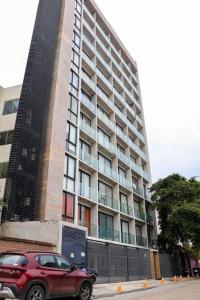 Acogedor apartamento en Equipetrol con piscina, wifi, balcon