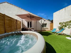 Appartements Tiny Harmony - Logement confortable avec jardin et jacuzzi prives pres d’Aix en Provence : photos des chambres