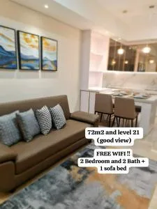 Lincoln 21 Apartemen Podomoro Deli Park Medan 2BR 5Pax - Pulauberayan