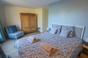 Maisons de vacances Magnifique maison moderne avec acces direct a la mer : photos des chambres