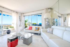 Cannes Center Sea and Sky