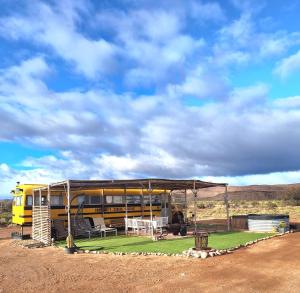 Yellow Karoo school bus