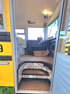 Yellow Karoo school bus