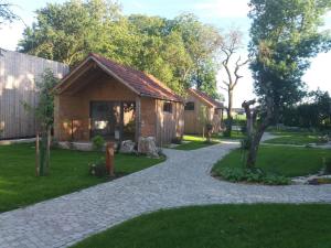 Feriengarten mit Schlafhäusern