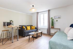 Escapade au port, Studio rénové, climatisé