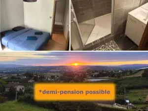 Chambre avec salle de bain privative - Literie qualité - Calme - Simplicité - 塔拉尔