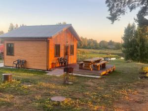 Rāznas ezera namiņš D1 ar elektrisko apkuri