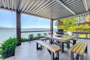 Bayfront Home with Private Beach in Poulsbo!