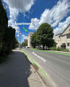 Apartment Golden Rose with 24H Checkin and Free Parking