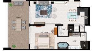 1BD Oceanview Suite Garza Blanca in Cabo