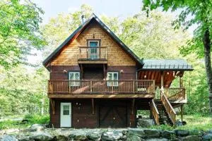 Rustic nature retreat with Hot Tub - 圣索弗尔-德斯蒙特