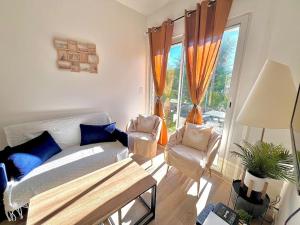 Maisons de vacances Maison lumineuse a LOCTUDY : photos des chambres