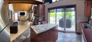 Chalet spa rivière saint Maurice