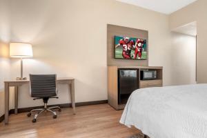 Superior King Room Disability Access Roll-In Shower Smoke Free room in Red Roof Inn & Suites Vicksburg