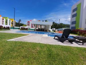 Hermoso departamento con alberca