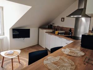 Appartements Les studios de la gare linge cafe the inclus wifi : photos des chambres