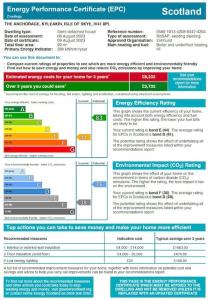 The Anchorage, right on the Skye shore