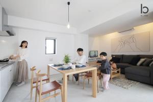 b hotel Heiwaodori 801 - New Apt in Famous Hiroshima Dori for 6p