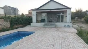 House with pool near Sea Breeze - Nardaran