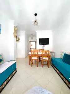 Appartement centre oued laou avec piscine été - Ifargane