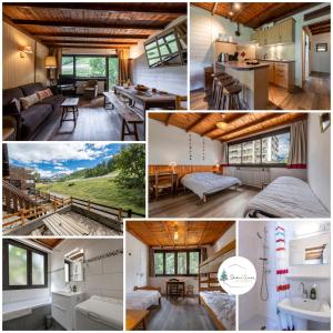 Appartements Petit Blanchon - Au pied des pistes - Parking : photos des chambres