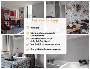 Appartements Le Bouda avec un balcon vue sur la Republique : photos des chambres